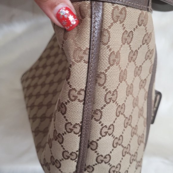 GUCCI GG MONOGRAM D RING TOTE - Picture 13 of 13